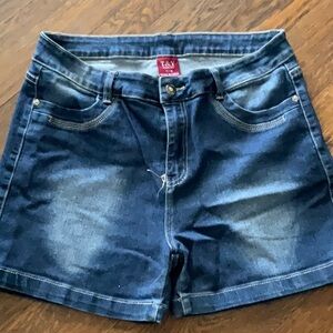 Women's Blue Denim Shorts